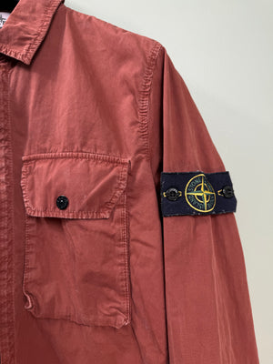 Stone Island Burnt Orange Overshirt