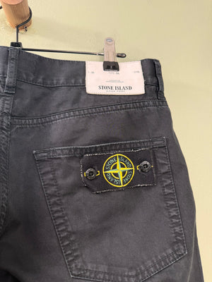 Stone Island SL Black Chino Bottoms