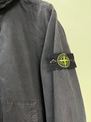 Stone Island Black Hooded Smock