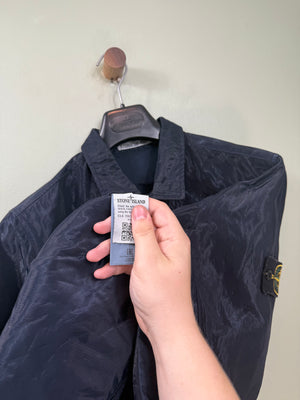Stone Island Navy Monifilament Overshirt