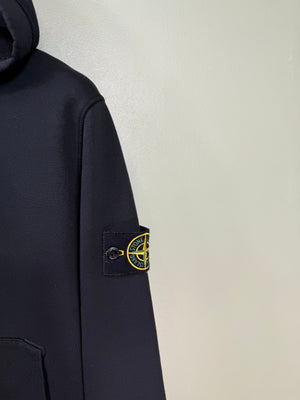 Stone Island Black Zipped Hoodie