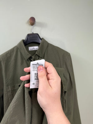 Stone Island Green Overshirt