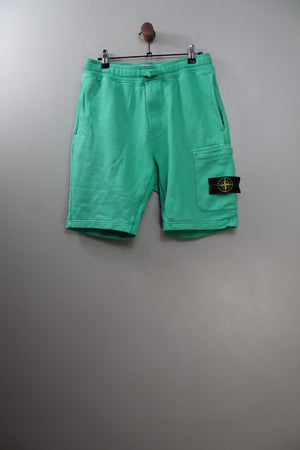 Stone Island Green Shorts