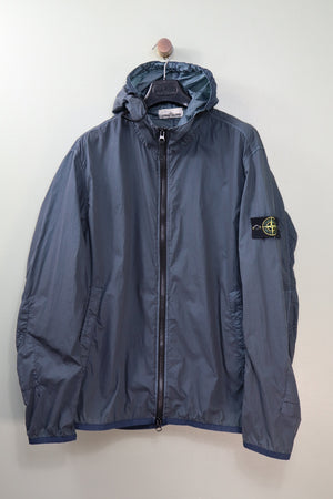 Stone Island Deep Blue Lamy Velour Jacket