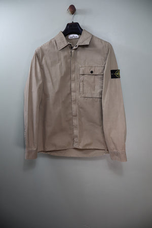Stone Island Khaki Overshirt