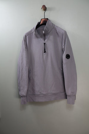 C.P. Company Grey 1/4 Zip Jumper