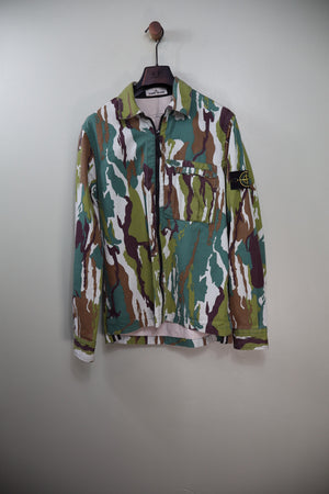 Stone Island Flowing Camo Overshirt