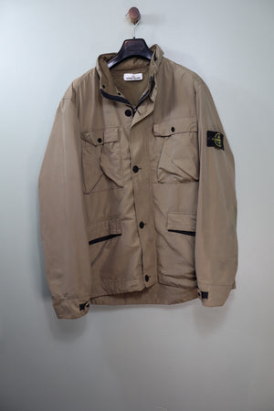 Stone Island Khaki Micro Reps Jacket