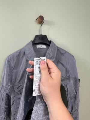 Stone Island Grey Nylon Metal Overshirt