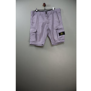 Stone Island Grey SL Cargo Shorts