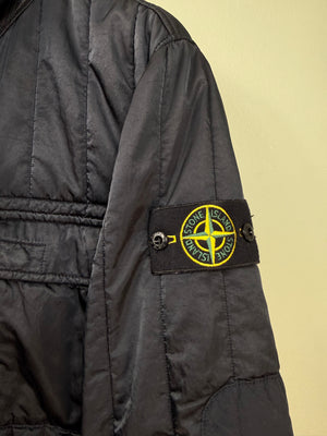 Stone Island Navy Quilted Nylon Raso Jacket