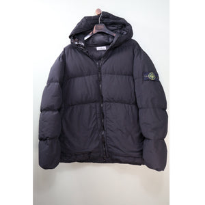 Stone Island Black Naslan Light Watro Down Jacket