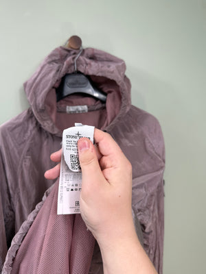 Stone Island Pink Nylon Metal Smock