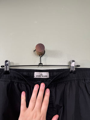 Stone Island Black RE-T Cargo Bottoms