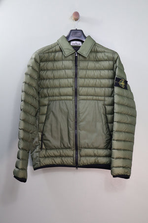 Stone Island Khaki Biobased Ripstop Down Jacket