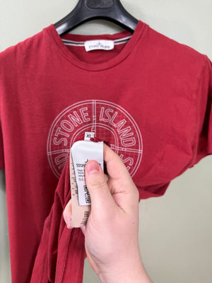 Stone Island Red T-Shirt