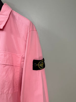 Stone Island Pink Overshirt
