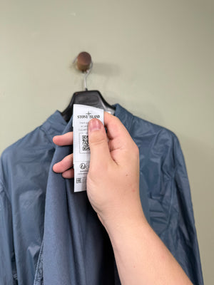 Stone Island Blue Crinkle Reps Jacket
