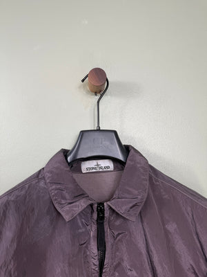 Stone Island Purple Nylon Metal Overshirt