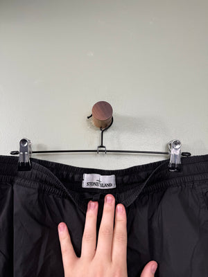 Stone Island Black RE-T Cargo Bottoms