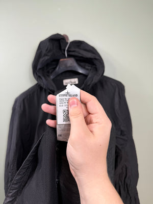 Stone Island Black Nylon Metal Watro Ripstop Jacket