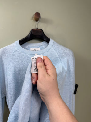 Stone Island Baby Blue Knit Jumper