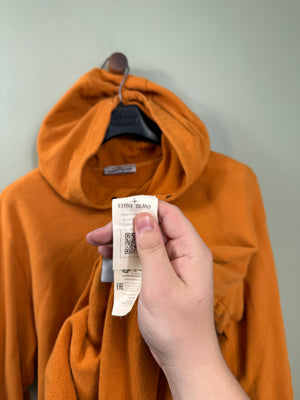 Stone Island Orange Hoodie