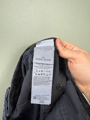 Stone Island Black SL Cargo Shorts