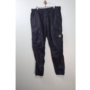 Stone Island Black RE-T Cargo Bottoms
