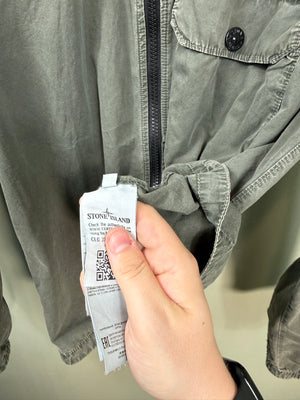 Stone Island Khaki Overshirt