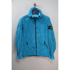 Stone Island Blue Nylon Metal Jacket