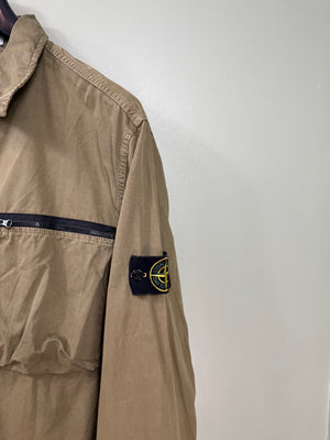 Stone Island Khaki Overshirt