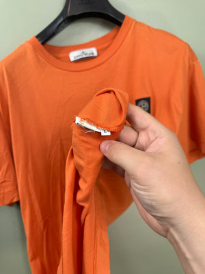 Stone Island Orange T-Shirt