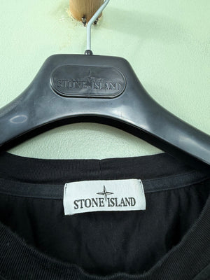 Stone Island Black Stellina Long Sleeve T-Shirt