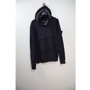 Stone Island Black Ghost Knit Hoodie