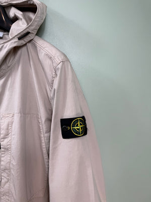 Stone Island Beige Supima Cotton Twill Jacket