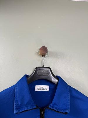 Stone Island Blue 1/4 Zip Jumper