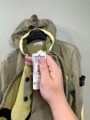 Stone Island Green Nylon Metal Watro Ripstop Jacket