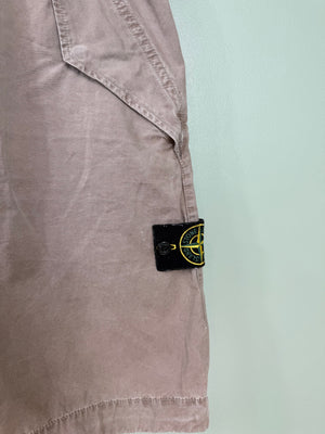 Stone Island Beige RE Cargo Shorts