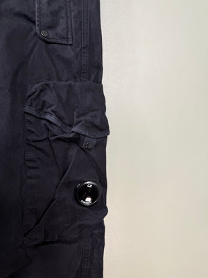 C.P. Company Black Cargo Bottoms