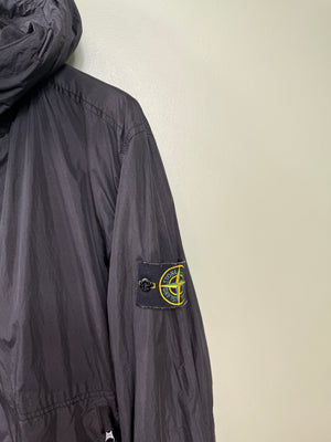 Stone Island Black Crinkle Reps Jacket