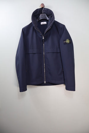 Stone Island Navy Soft Shell Jacket