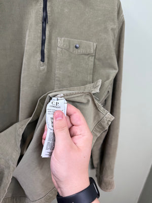 C.P. Company Khaki Needle Cord Smock