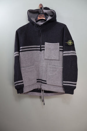 Stone Island Panno Jacquard Wool Smock