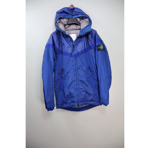 Stone Island x Nike Blue Mussola Gommata/Nylon Metal Jacket