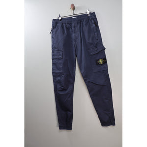 Stone Island Navy RE-T Cargo Bottoms