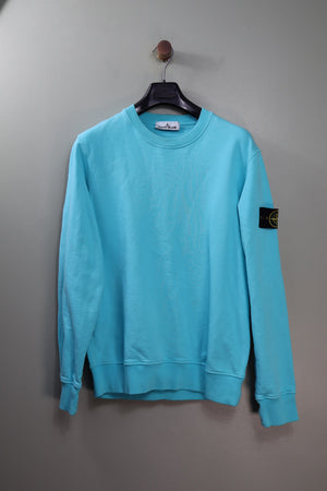 Stone Island Aqua Blue Jumper