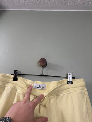 Stone Island Yellow Shorts