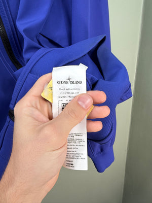 Stone Island Blue Soft Shell Jacket