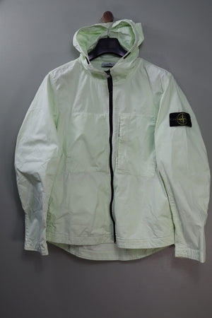 Stone Island Green Supima Cotton Jacket